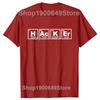 Hacker Periodic Table Security Professional Funny Programmer TShirt Short Sleeve Coder T Shirt Anime Graphic Tshirt Hip Hop