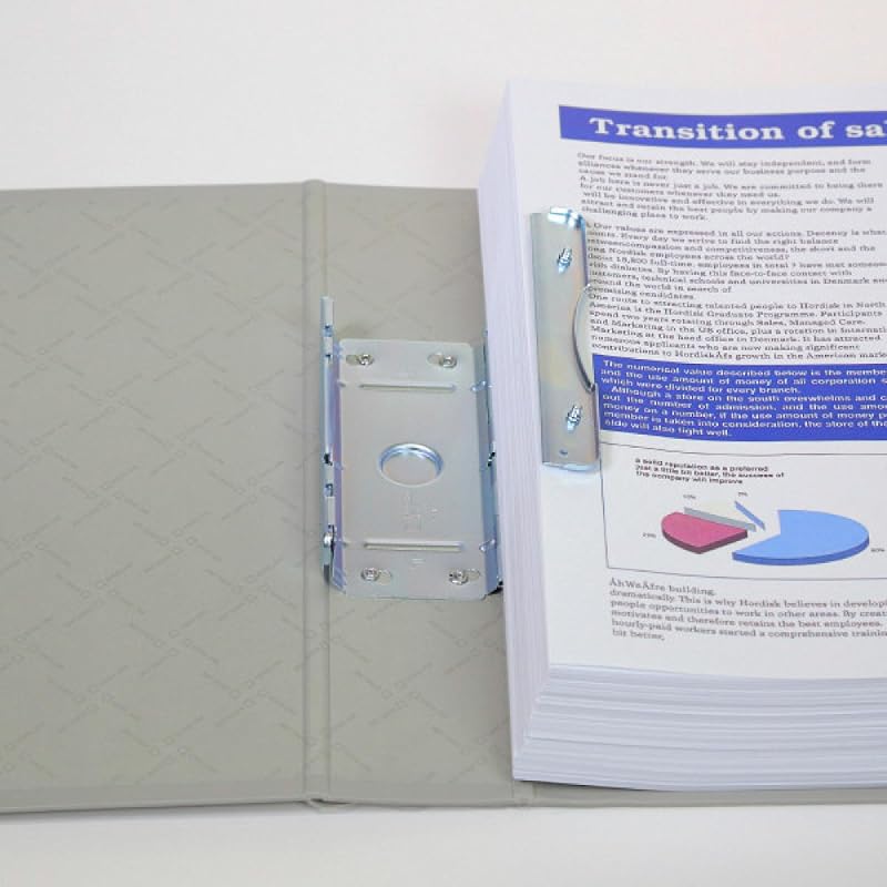 King Jim Thick File King File G, 300-sheet capacity, A4 vertical, Blue, 973GX-B
