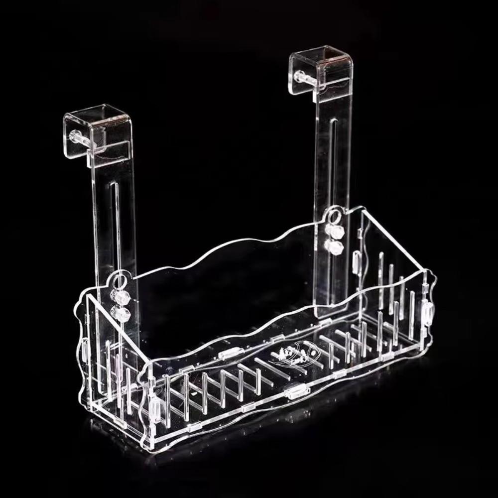 Suction Cup Mount Aquatic Plant Cup Acrylic Hanging Fish Tank Pot Aquarium Landscaping