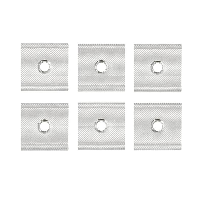 Easy Installation Awning Pipe Hooks Piping Eyelets Hooks for Caravans Motorhomes Sunshade Easy Slide Track Accessories