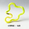 Unkont Tangle Twist Toy Temperature Sensitive Color Changing Silent Stress Relief Bendable Decompression Fidget Toy For Adult