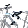 Bike Front Mount Child Seat Adjustable Sponge Front Mounted Bicycle Seats Fit for Most Types of Bicycles