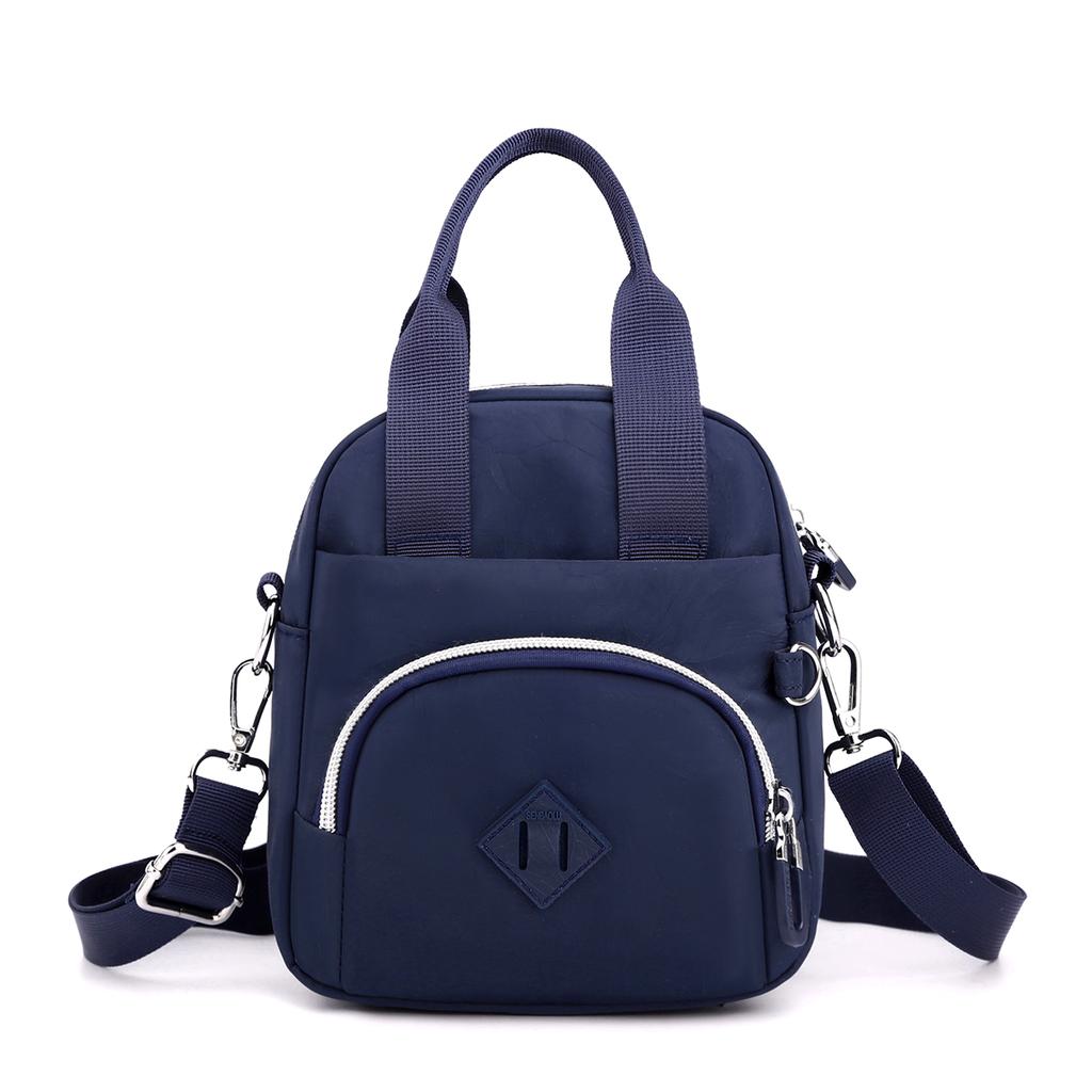 Женская мини-сумка на плечо из мятой ткани 4 слоя маленькая повседневная симпатичная стильная женская сумка для покупок телефон женская мода