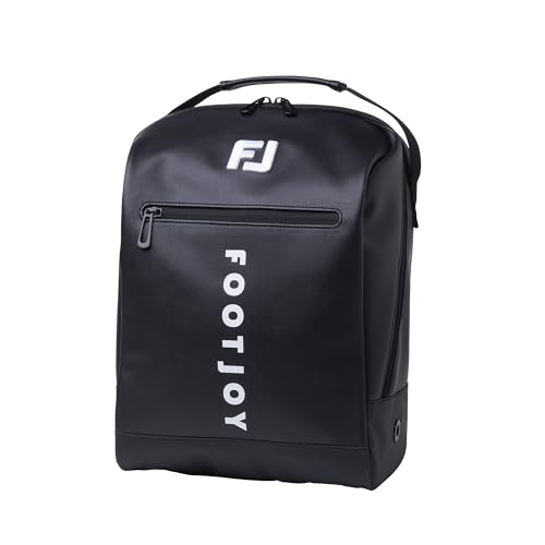 Роскошная сумка для обуви FootJoy, Черная, Унисекс, Ш23 x Г14.5 x В30 см (FA25SCSC, FA25SCSC-0)