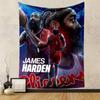 "Basketball Star Graphic Los Angeles Clippers Patterned tapestry for bedroom and living room home decor sofas."