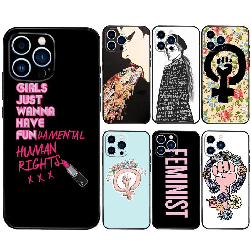 Феминистский Феминизм Чехол Для iPhone 11 12 13 14 16 15 Pro Max 7 8 Plus 12 13 Mini XS MAX X XR Чехол Coque