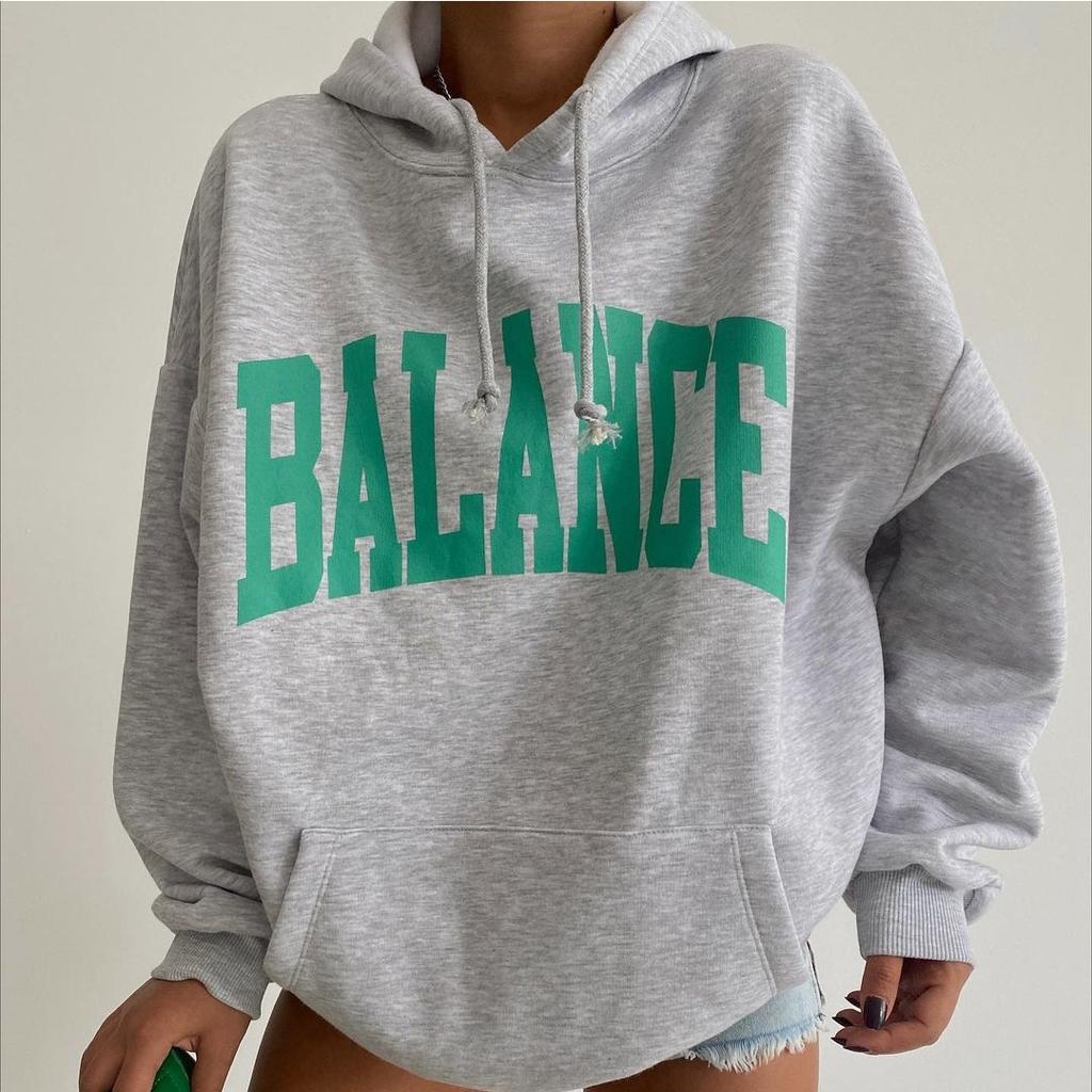 BITCED Женская повседневная модная принтованная утолщенная 100-каратная толстовка с капюшоном с длинным рукавом для женщин