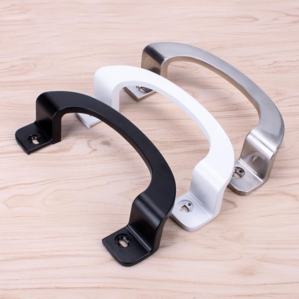 Aluminium Alloy Sliding Door Handle Punch-free Drawer Pull Handles Furniture Knobs  Sliding Door