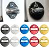 4pcs Car Door Lock Cover Protection Stickers Case for Mitsubishi Ralliart Pajero Sport Outlander ASX Lancer EX Eclipse Mirage