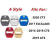 4 шт. Защитные наклейки на замки дверей автомобиля для Cadillac CTS Escalade ATS, Декоративные наклейки на салон автомобиля, Запасные логотипы, Аксессуары