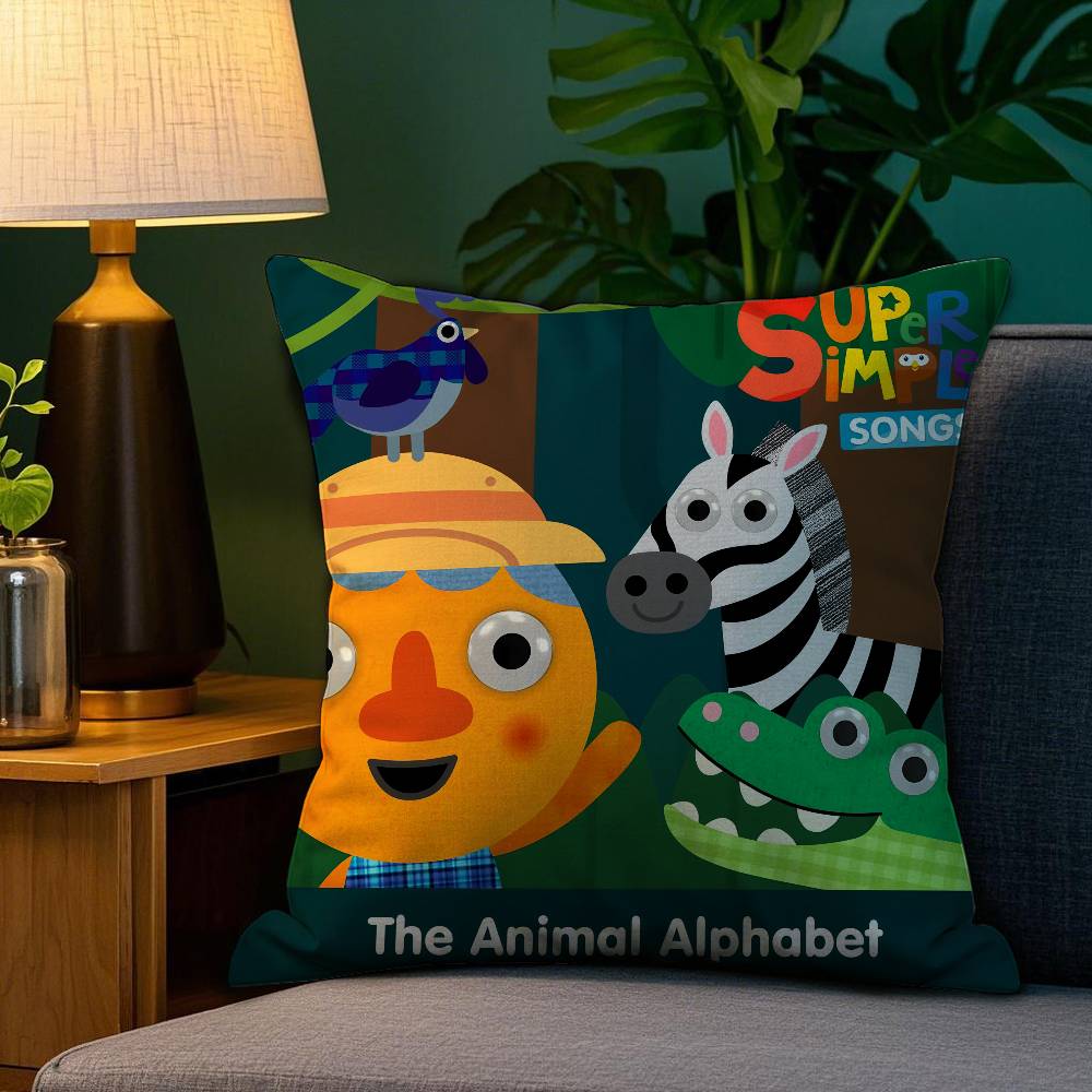 Мультяшная наволочка с лапшой и друзьями для дивана, гостиной, спальни, квадратная подушка с двусторонней печатью, наволочка для подушки для сна