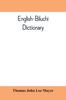 The English-Biluchi Dictionary Book
