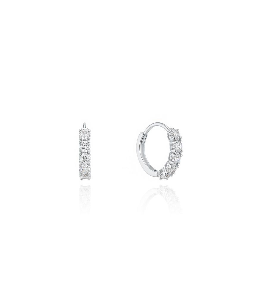 Lloyd Tennis One-Touch 10K Gold Earrings (S) Lofp2001D