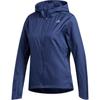 Own The Run Hooded Zip Sports Jacket Women Jackets Tech-Indigo FL7264