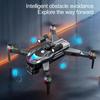 New V188 RC Drone 8K HD Aerial Photography ESC Three Cameras Optical Flow Positioning Obstacle Avoidance WIFI FPV Brushless Quadcopter Toy Gift