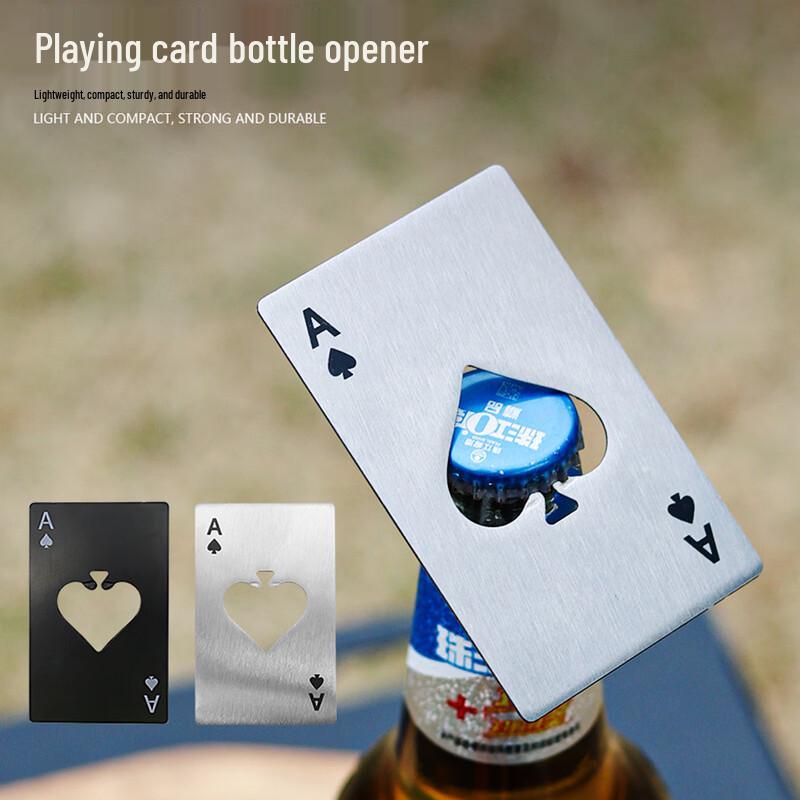 Ace of Spades Card Multitool Bottle Opener