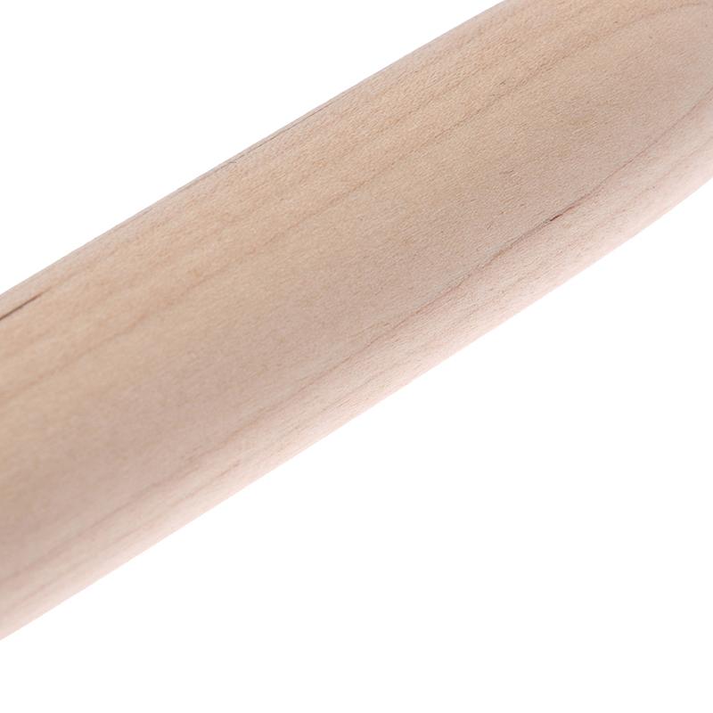 Скалка из цельного дерева с антипригарным покрытием, деревянная пресс-палка для выпечки теста, кухонный инструмент