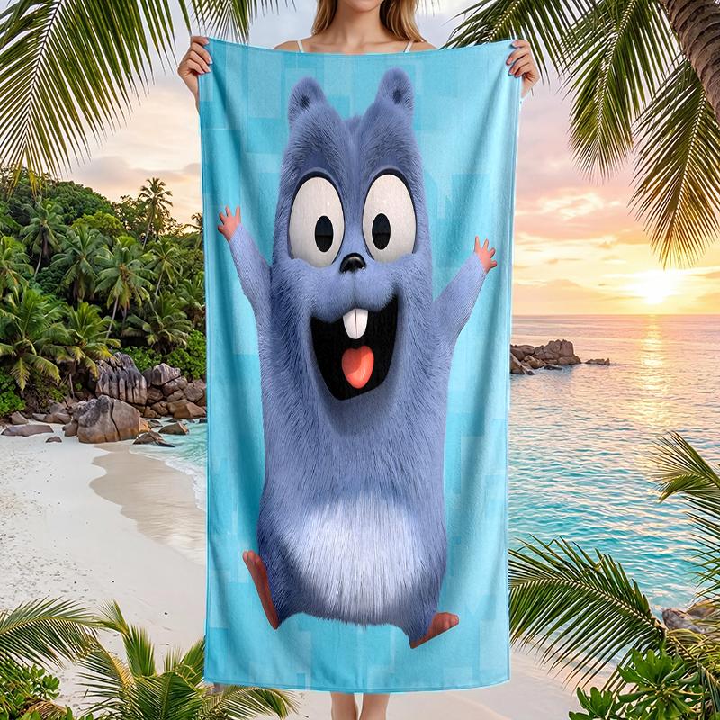 Grizzly Lemmings Fashion Beach Towel: Ideal for Summer Adventures Soft, absorbent and quick drying suitable for swimming and bathing