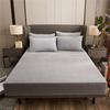 2025 New Bed Cover Flannel Bed Linen Elastic Fitted Sheet Soft Mattress Protector (Pillowcase Need Order)