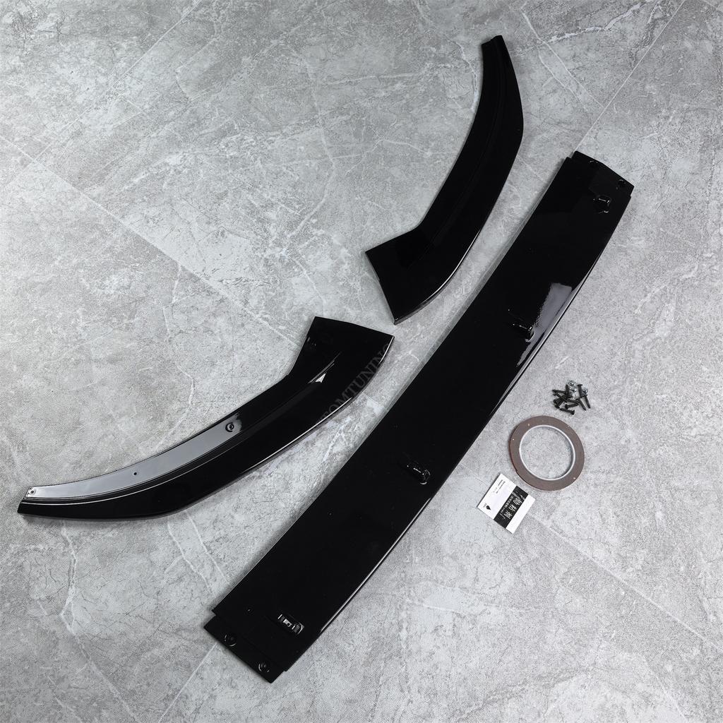 For Seat Ibiza MK5 6F FR TSI TDI 2017-2024 Hatchback Front Bumper Lip Spoiler Splitter Diffuser Retrofit Bodykits Tuning
