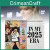 Music Swift Taylor Lyrics 2025 Calendar Desktop Living Room Bedroom Decoration