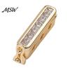 Adjustable Necklace Clasp Shortener for Thin Chains, Chain Clip with Rhinestone, Metal Jewelry Adjuster Clasp, Bracelet Making Supplies
