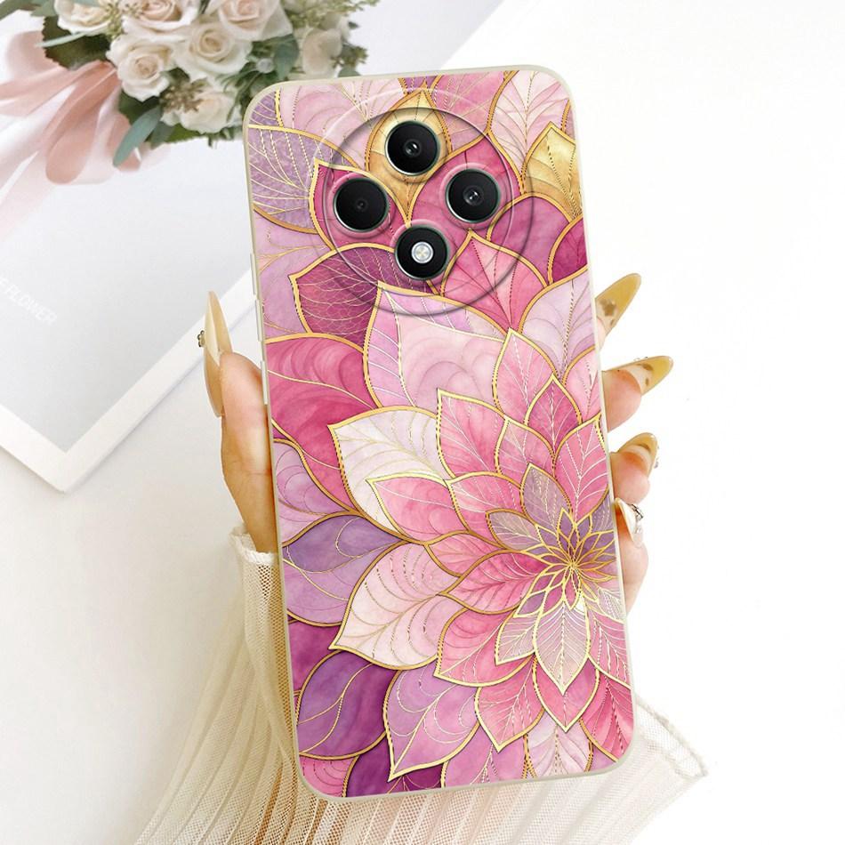For OPPO Reno12 F 5G Reno 12 Pro 12F 12FS 12 5G Cute Cat Flower Butterfly Cartoon Phone Case Shockproof Soft Silicone Cases