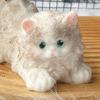 Реалистичная игрушка-антистресс в виде кошки из мягкой термопластичной резины (TPR) для снятия стресса. Милый гаджет в форме котенка для детей и взрослых.