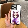 CUTE S-Special Week   Phone Case For iPhone17,16,15,14,13,12,11 Plus,Pro Max Colored Silver Plated Inside Cover