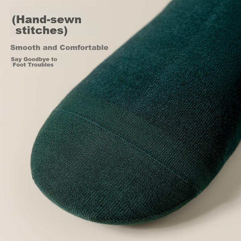 ZJZUE 100% Cotton Socks for Men, Spring And Summer Style, Pure Cotton Plant-Based Antibacterial Deodorant Breathable Pima Cotton Business Socks