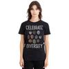 Star Trek Unisex Adult The Celebrate Diversity T-Shirt
