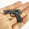 1/12 Dollhouse Mini Revolver Shooting Toy Dollhouse Figurines Soldier Scene Decoration Accessories Dolls House Photo Props