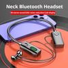 #Сверхдолговечные Bluetooth 5.4 наушники HiFi Sound наушники-вкладыши светодиодный дисплей беспроводные наушники спортивные шейные гарнитуры с креплением на шею