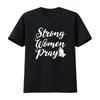 Jesus Christ Bible Prayer Faith Women T Shirt vintage Washed Comfortable Top For Everyday Wear Breathable Versatile streetwear