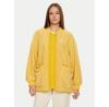 Демисезонная куртка American Vintage Hoktown HOK16DH24, жёлтая, свободный крой