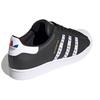 Adidas Кроссовки Superstar Черные Многоцветные Полосы Трилистник FZ0058