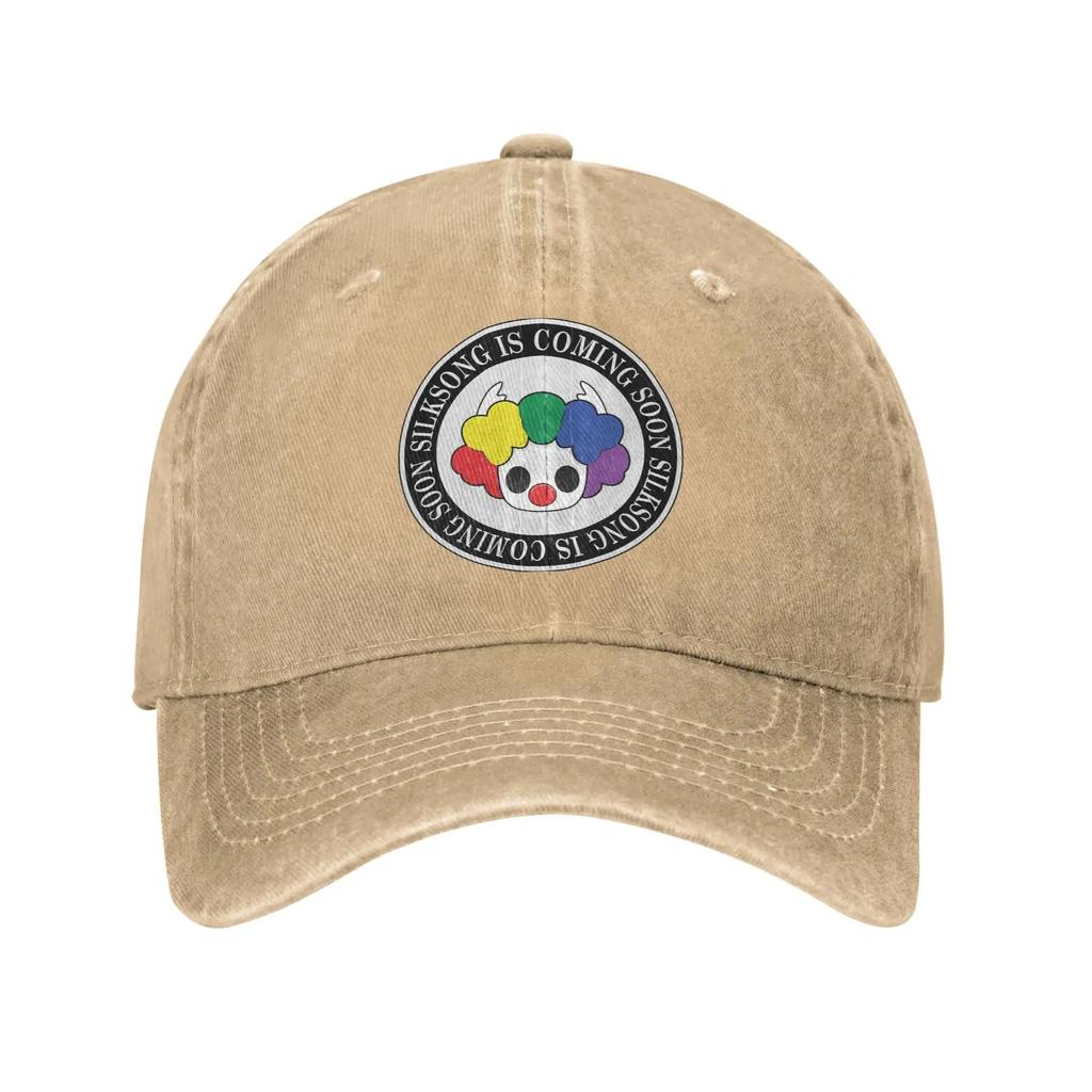 Spring Silksong Clown Baseball Cap Sun Breathable Print Washed Trucker Hat Unisex Adult Classic Outdoor Sport Baseball Caps