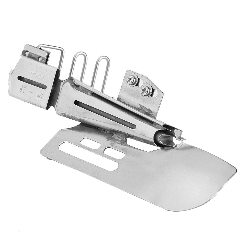 Оверлочный переплет, устройство для обработки края под прямым углом, промышленная швейная машина, приспособление для складывания бумаги, двойное складывание, 38