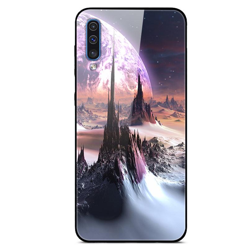 6,4" Чехол для Samsung Galaxy A30s A51 A50 Чехол со стеклянной задней крышкой для Samsung A30s A50 A70 A51 Чехол-бампер A 30s A 51