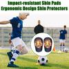 Мини-щитки для голени, утолщенные, футбольные, защита голени, защита ног для спорта на открытом воздухе, для упражнений