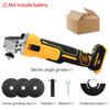 125mm Brushless Angle Grinder Rechargeable 800W Cutting Machine High Power Polishing Cordless Metal Cutting Machine For DEWALT