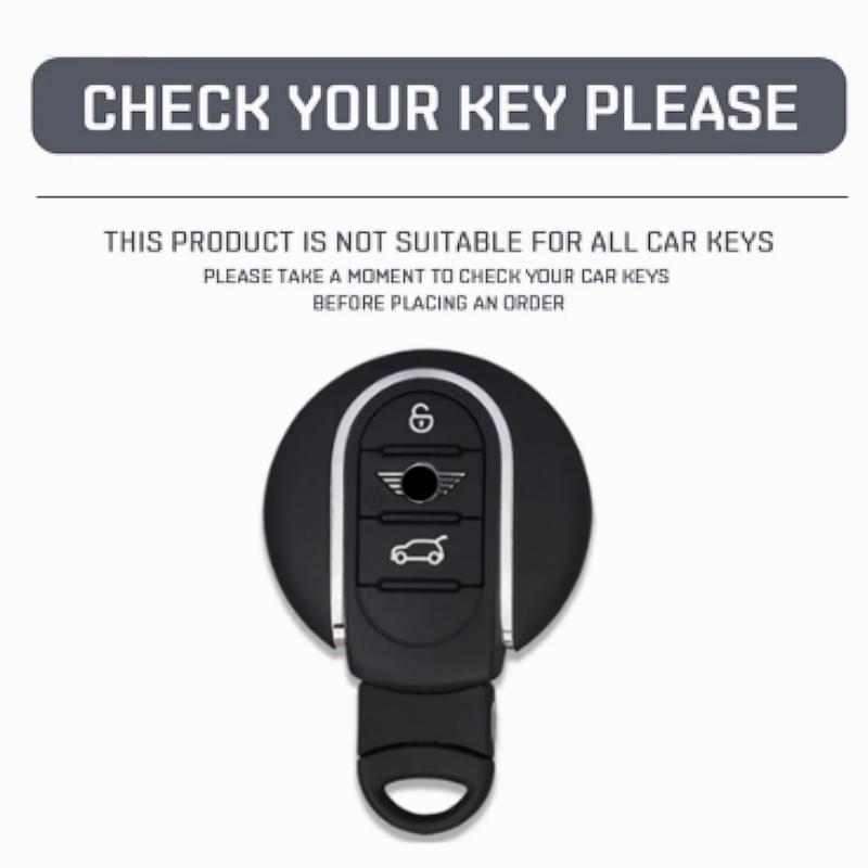 Кожаный чехол Oli для смарт-ключа автомобиля, чехол-держатель для BMW Mini Cooper Clubman Countryman R55 R56 R57 R58 R59 R60 S Roadster