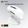 Беспроводная легкая игровая мышь ATTACK SHARK G3PRO с RGB-подсветкой, Bluetooth и зарядной док-станцией