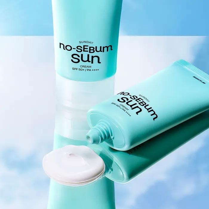 Воскресенье No Sebum Солнцезащитный крем 50мл [SPF50+/PA++++]