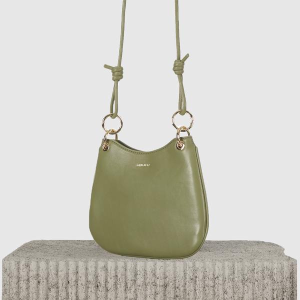 Hearts Mini Bag Green Shoulder and Cross Bag, Akakhtsbmn2020-7000005309