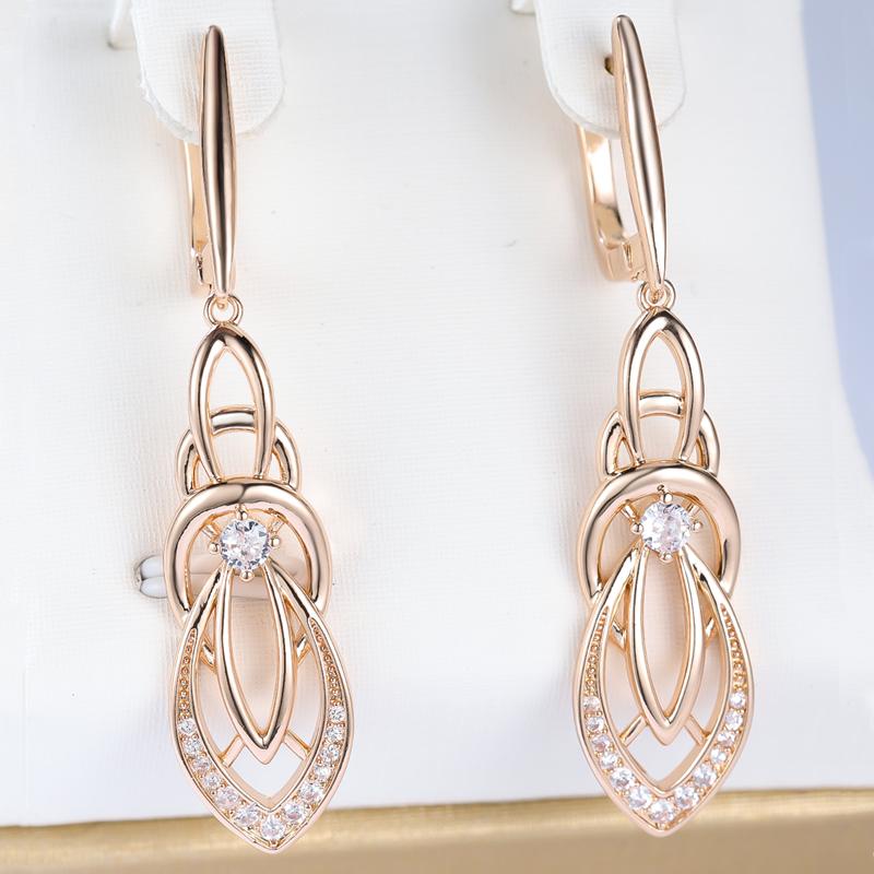 Геометрические яркие полые серьги-подвески для женщин и девочек, роскошные длинные серьги золотого цвета, свадебные украшения для вечеринок, подарки