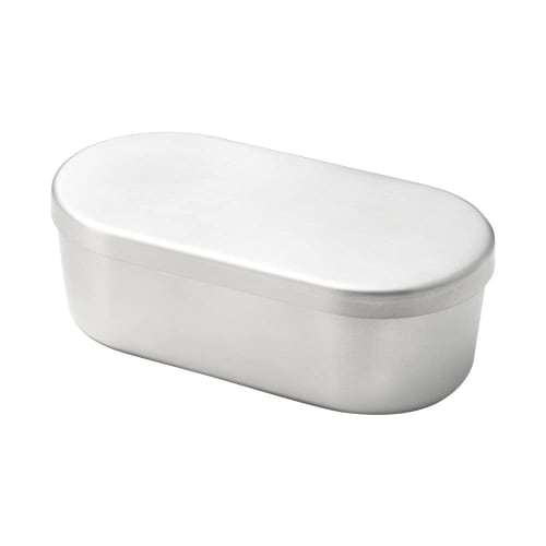 Yoshikawa Stainless Steel Nagamaru Can, 230ml, 12.4 X 6.2 X 4.1cm (H), Odor Resistant, Made In Tsubame-Sanjo, Japan, AN0203