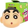 Belle Amant Crayon Shinchan Big Face Refillable Car Air Freshener, Black Cherry, 1 pc.,Korean Car Acc