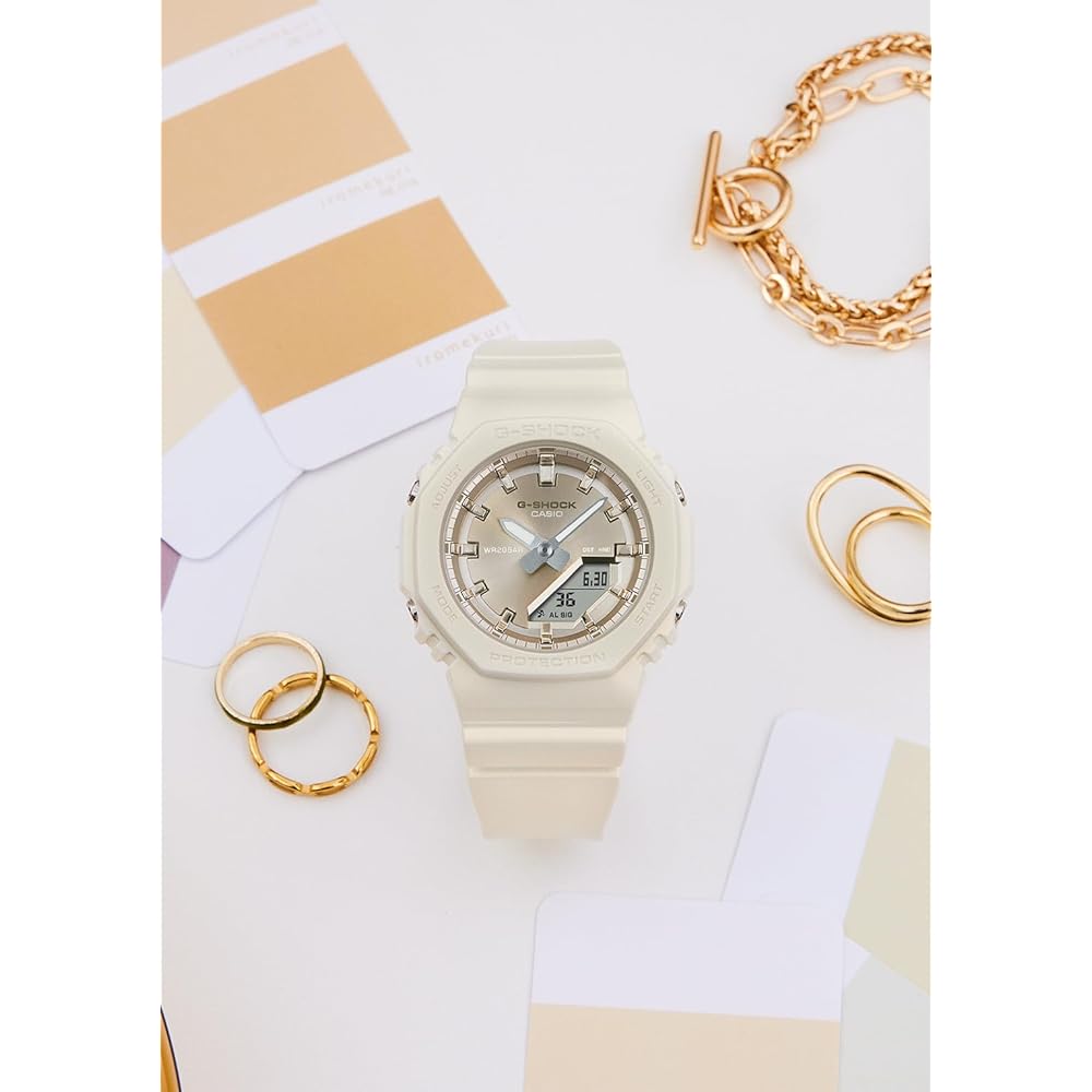 [Casio] G-Shock Watch [Domestic Genuine Product] Biomass Plastic Construction GMA-P2100ST-7AJF Women's White