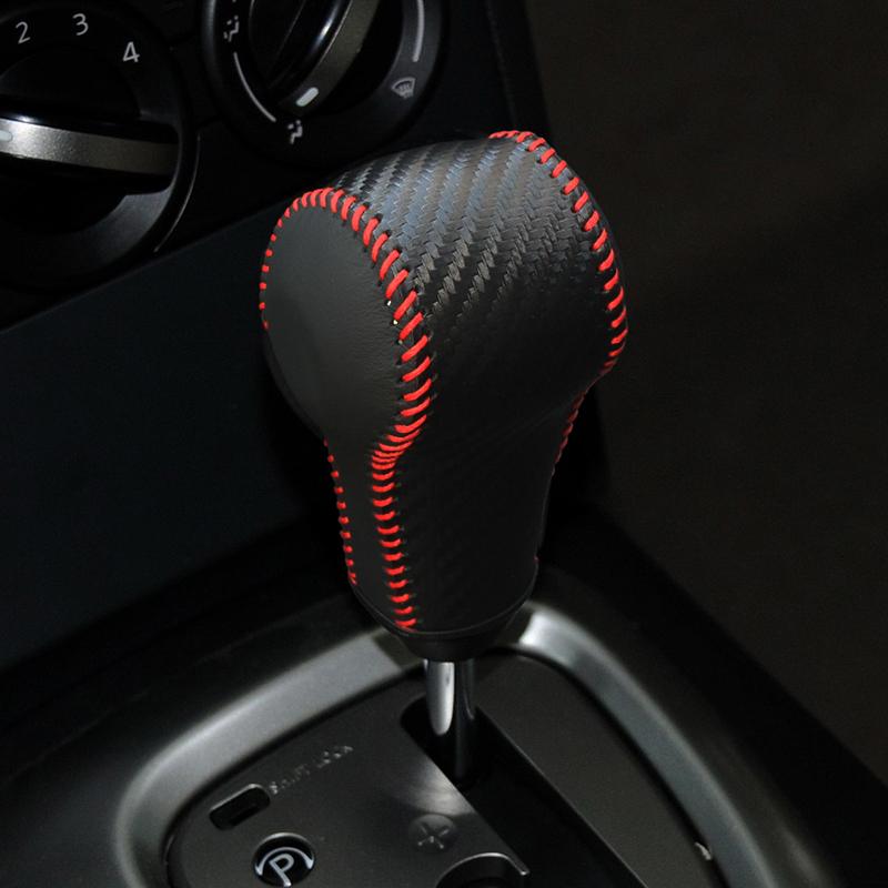 Автомобильный чехол для ручки переключения передач для Nissan Qashqai 2008-2015 X-Trail 2008-2013, кожаный чехол для ручки переключения передач, рычаг переключения передач